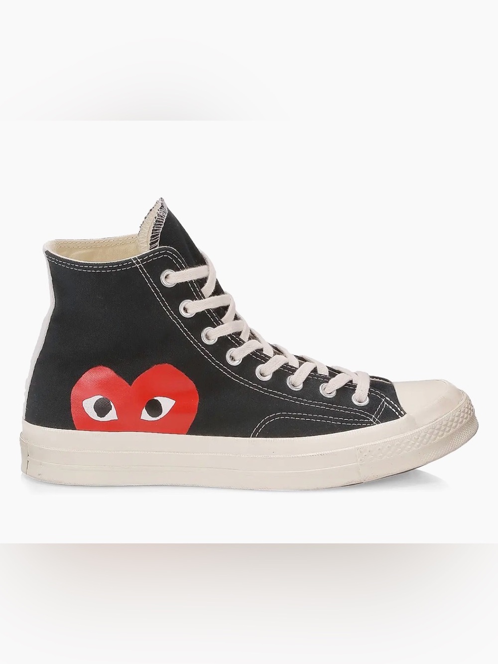 Converse x CdG PLAY Men's Chuck Taylor All Star High-Top Sneakers Sz. 10